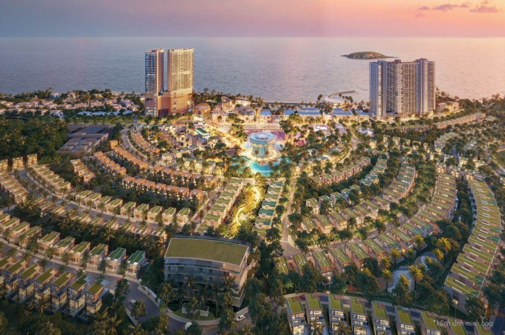 Bất động sản bao gồm đất đai, tài sản và các công trình xây dựng gắn liền với đất đai