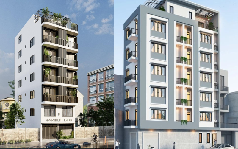 Chung cư mini được thiết kế khép kín và có diện tích nhỏ hơn chung cư thông thường