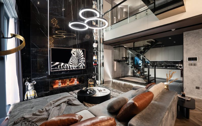 Căn hộ duplex hiện đại với thiết kế thông tầng đặc biệt
