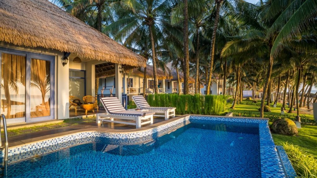 Resort villa sang trọng trong khu nghỉ dưỡng