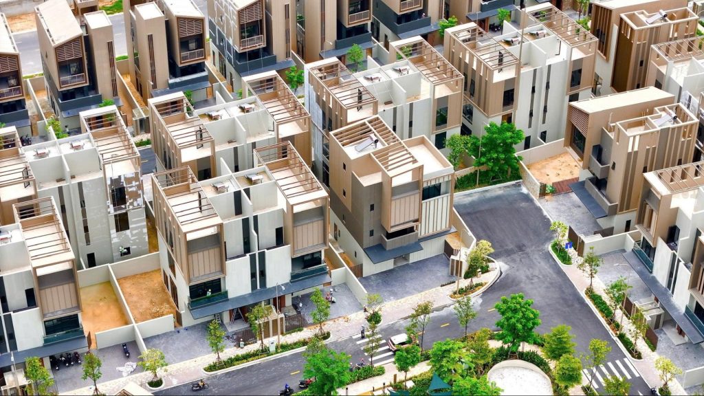 Khu compound thường có không gian khép kín, tách biệt với khu vực bên ngoài