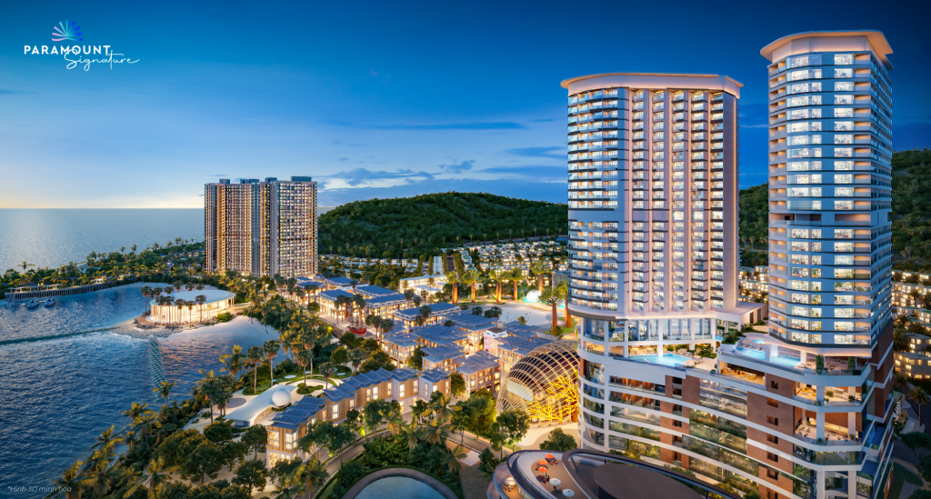 Căn Penthouse tại Paramount Signature nằm trên tầng 30