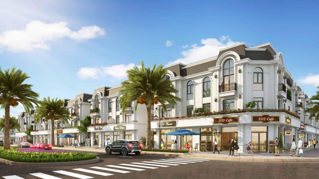 Shop villa mặt tiền rộng, thiết kế linh hoạt, vừa ở vừa kinh doanh hiệu quả