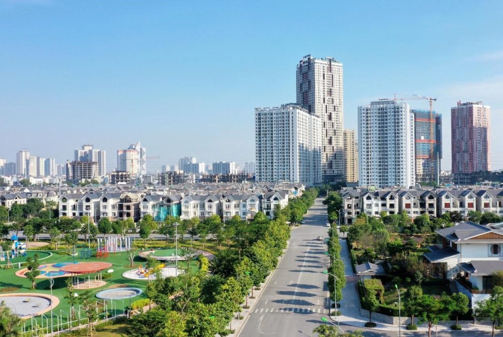 Khu đô thị Dương Nội sở hữu cơ sở hạ tầng hoàn chỉnh và hệ thống tiện ích chuẩn quốc tế