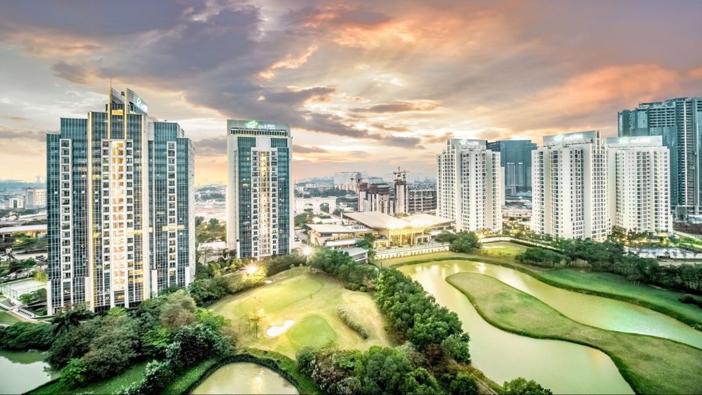 Khu biệt thự Ciputra được quy hoạch bài bản với tổng diện tích hơn 300 ha