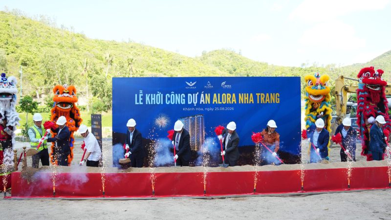 Khởi công Alora Nha Trang: Hiện thực hóa mảnh ghép chiến lược của quần thể đô thị resort 44ha bên Vịnh Ngọc 