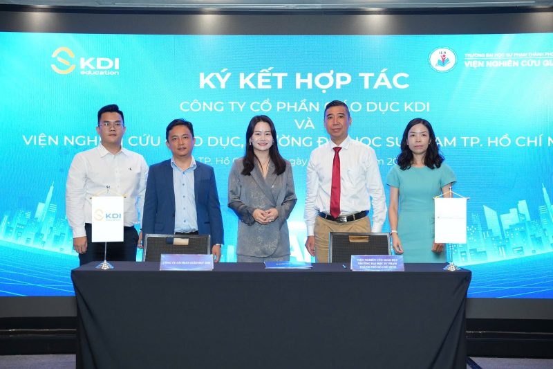 KDI Education đồng hành cùng ngành giáo dục TP. Hồ Chí Minh thúc đẩy năng lực số và trí tuệ nhân tạo cho học sinh phổ thông