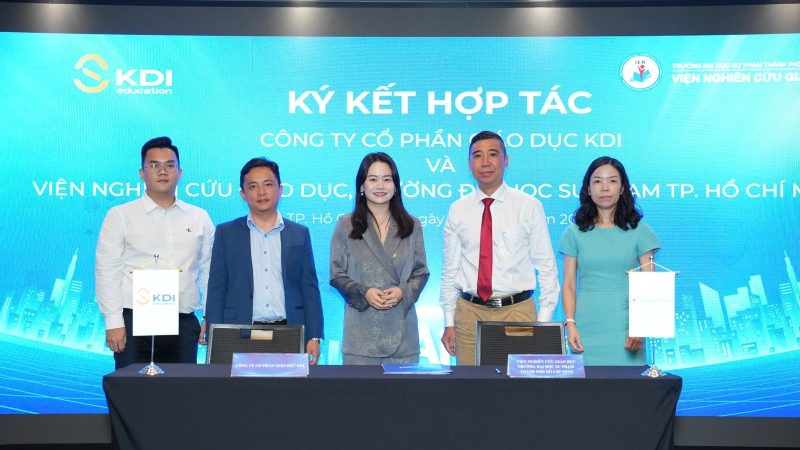 KDI Education đồng hành cùng ngành giáo dục TP. Hồ Chí Minh thúc đẩy năng lực số và trí tuệ nhân tạo cho học sinh phổ thông