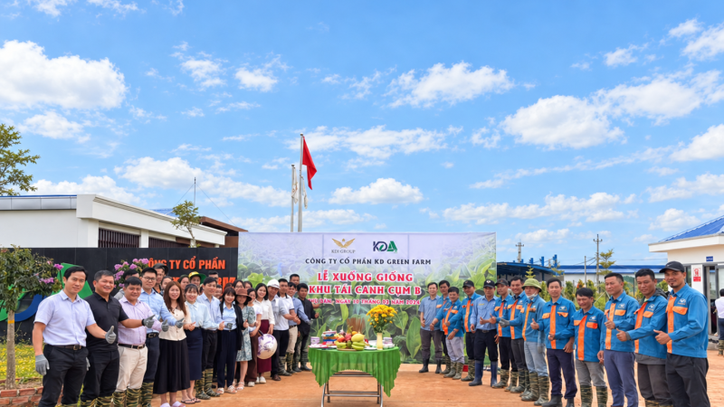 KD Green Farm khởi động chu kỳ canh tác mới: Tiếp nối hành trình phát triển nông nghiệp công nghệ cao trên mảnh đất Tây Nguyên